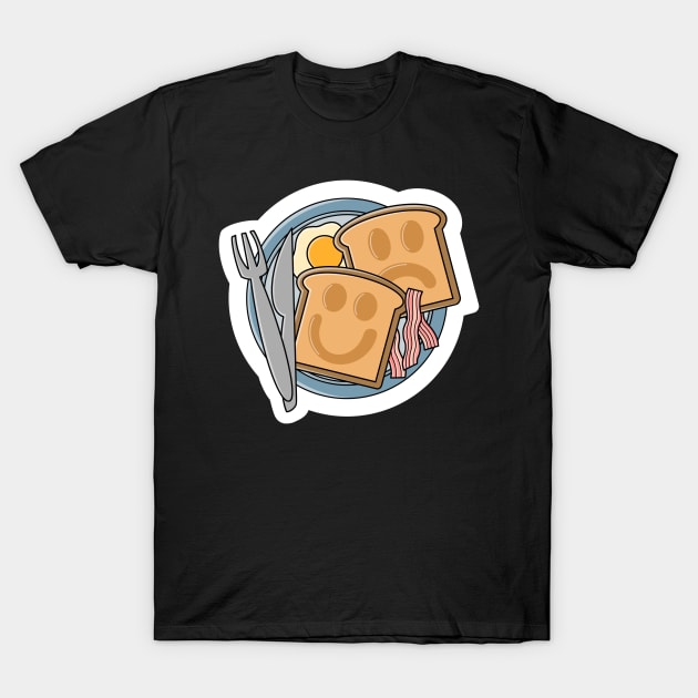 Toast T-Shirt by astroashleeart